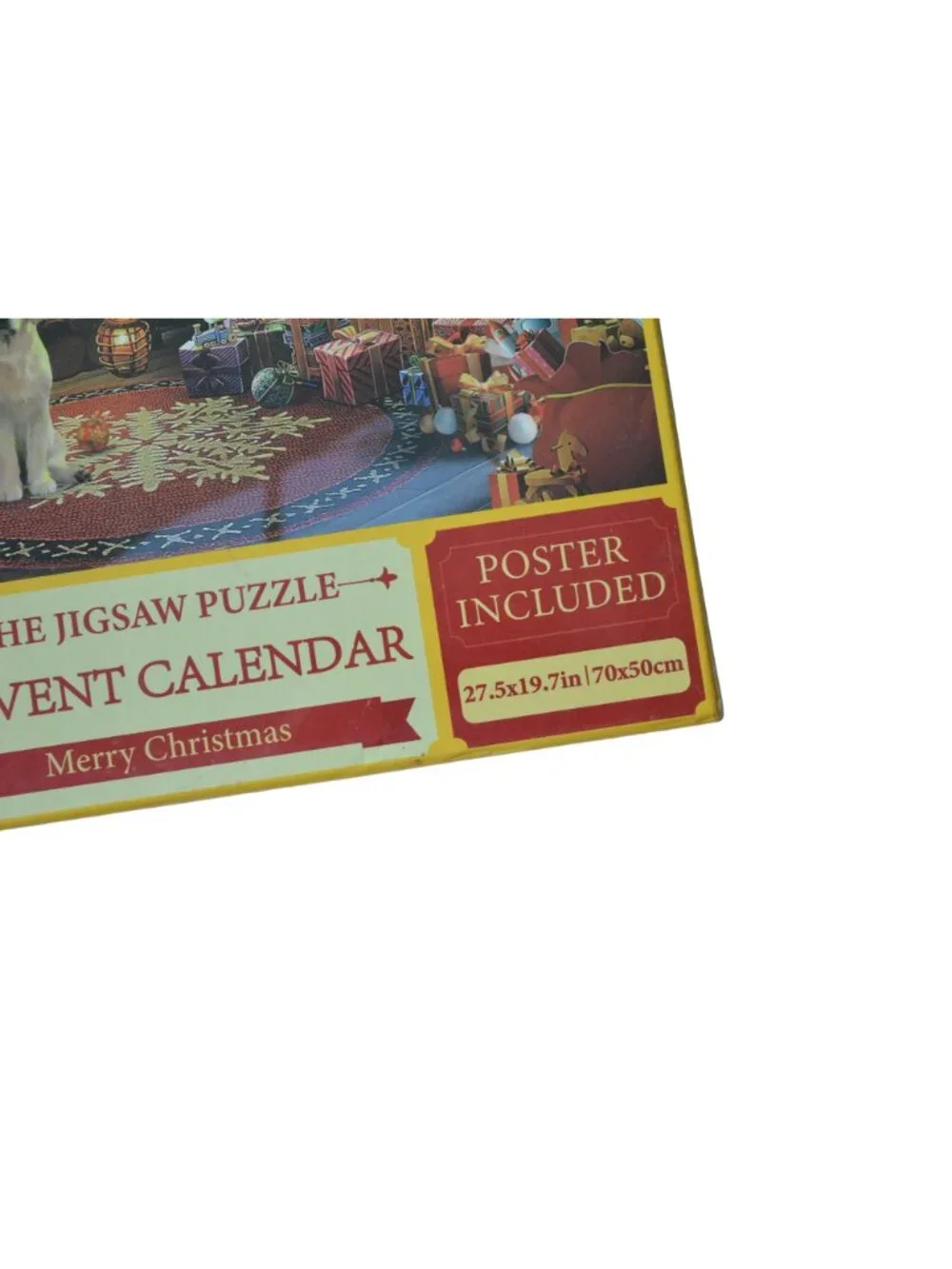 Jigsaw Puzzle Advent Calendar With Poster Included 1008 Pieces 27.5x19.7in 42 Pi